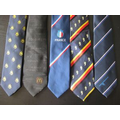 Woven Micro Fiber Custom Logo Neck Tie for youth and school programs